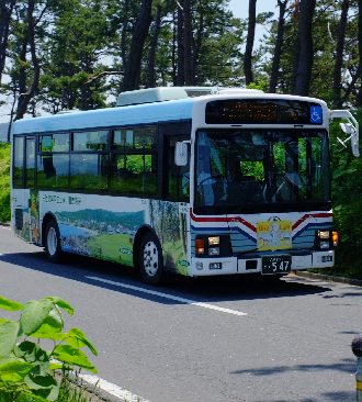 市営バスの画像